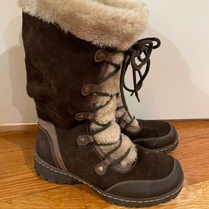 Warm, rugged winter boots